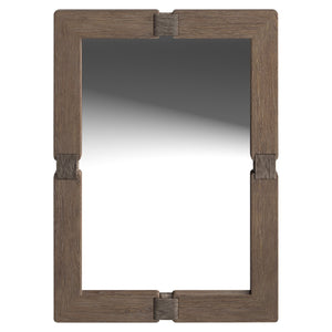 Bernhardt Bernhardt Casa Paros Mirror With Rope-Wrapped Playa Wood Frame, Rustic Modern Vertical/Horizontal Accent 317331
