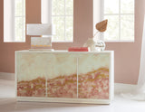 Camaraderie Credenza Whites/Creams/Beiges Komen Collection 5000-85007-02 Hooker Furniture