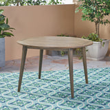 Christopher Knight Home® - Noble House - Stamford Outdoor Acacia Wood Round Dining Table