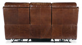 Harlan Zero Gravity PWR Sofa w/PWR Headrest Brown MS Collection SS734-PHZ3-088 Hooker Furniture