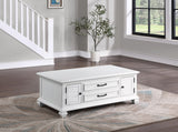 English Elm Steve Silver - Charlestown - Lift Top Coffee Table - White