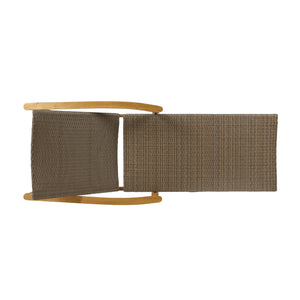 English Elm Christopher Knight Home® - Hampton Outdoor Wood & Wicker Chaise Lounge - Adjustable Comfort For Patios, Poolsides & Gardens 63763.00MCA
