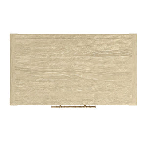 A.R.T. Furniture Eave Modern Two-Drawer Nightstand in Natural Wood Finish - Stylish Storage for Your Bedroom Decor 436141-1825
