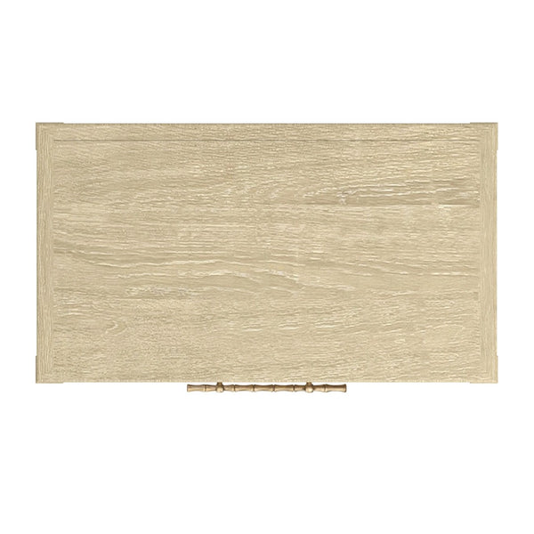 A.R.T. Furniture Eave Modern Two-Drawer Nightstand in Natural Wood Finish - Stylish Storage for Your Bedroom Decor 436141-1825