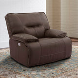 Parker House Parker Living Spartacus - Chocolate Power Recliner Chocolate 70% Polyester, 30% PU (W) MSPA#812PH-CHO