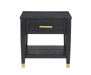 English Elm Steve Silver - Yves - End Table - Black