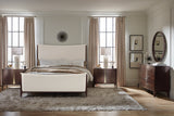 Bella Donna California King Upholstered Bed Beige  Hooker Furniture