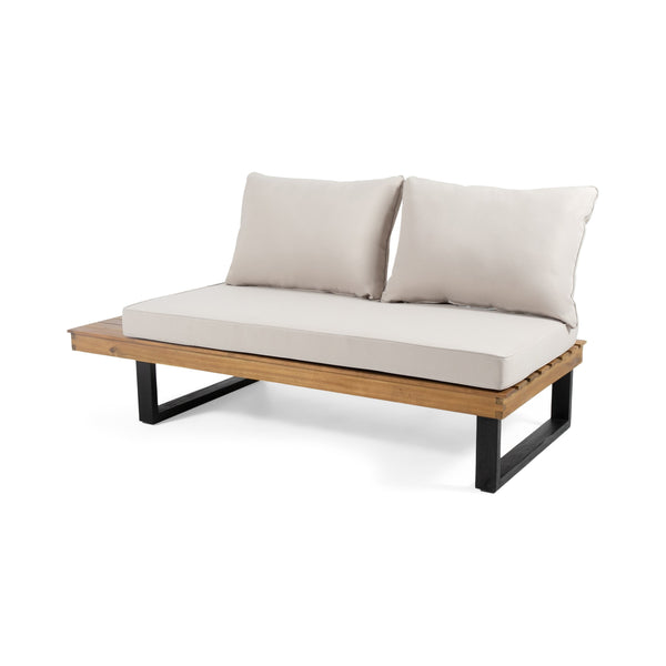 English Elm Sebastian Two Seat Modular Sofa Left Arm Upholstered Contemporary Living Room Piece 68824.00BGE