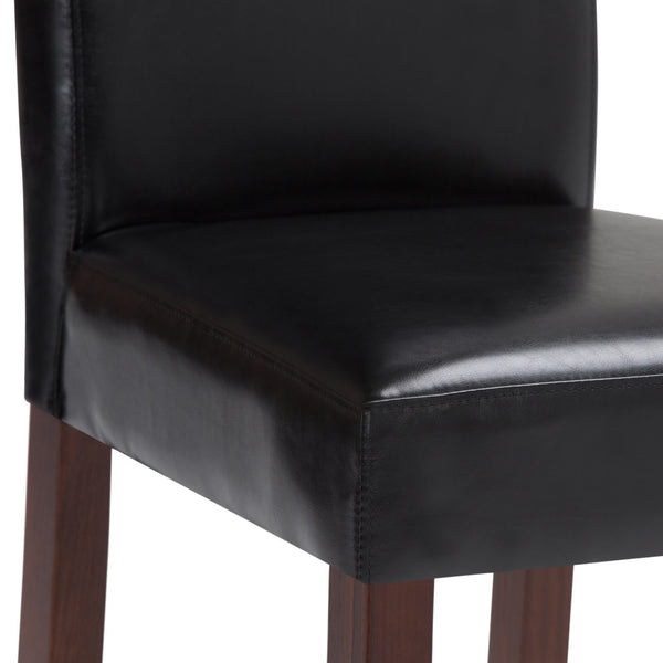 English Elm Acadian Parson Dining Chairs Set Of 2 In Midnight Black - Chic, Comfortable, And Versatile Design B136P159790