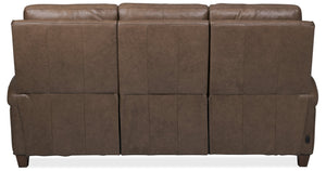 Hooker Furniture Julian Top Grain Leather Power Reclining Sofa with Zero Gravity and Nailhead Trim SS831-PHZ3-088