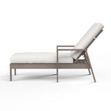 Laguna Double Chaise Lounge in Canvas Skyline, No Welt SW3501-99-14091 Sunset West