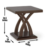 English Elm Steve Silver - Jocelyn - End Table - Brown