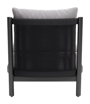 Horizon Accent Chair Gray 704046 Zuo Modern