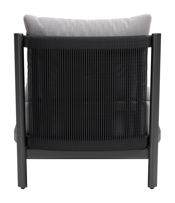 Horizon Accent Chair Gray 704046 Zuo Modern
