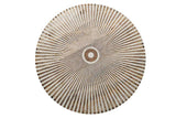 Parker House Crossings - Downtown Round Cocktail Table Amber Solid Mango / Bone Inlay DOW#11