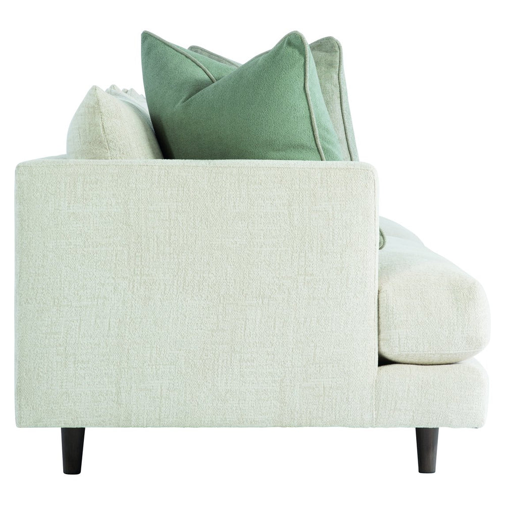 Bernhardt Bernhardt Colette Sofa: Art Deco Tuxedo Silhouette, Deep Feather-Down Seats, Generous 92" Scale - Made to Order P7427A