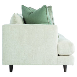 Bernhardt Bernhardt Colette Sofa: Art Deco Tuxedo Silhouette, Deep Feather-Down Seats, Generous 92" Scale - Made to Order P7427A