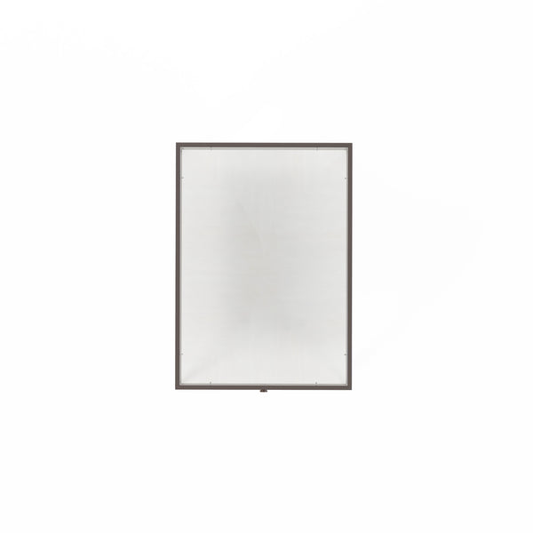 A.R.T. Furniture Mezzanine Dove Gray End Table With Antique Mirror Drawer, Glass Top, And Stylish Metal Frame Storage Light Gray Parawood And Poplar Solids,Maple Veneer,Mirror,Glass,Steel 325324-2249