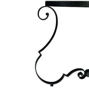 Bernhardt Bernhardt Round Villa Toscana Side Table With Distressed Criollo Pine Top And Textured Carbone Base 302125