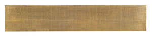 Hooker Furniture Melange Kanchan Sofa Console — Solid Mango Wood Core With Hand-Applied Gold Metal Cladding, Slim 74" 628-85637-15
