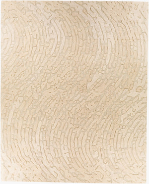 Surya Oakland Oaa-1000 2' X 3' Hand-tufted Wool Rug - Modern Low Pile Design For Chic Home Décor Cream Wool Oaa1000-23