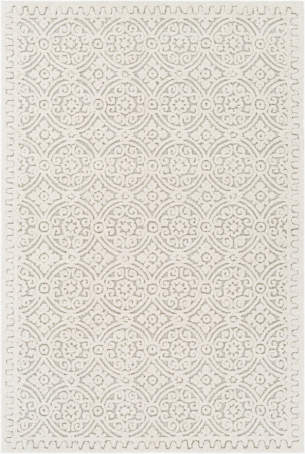 Surya Oakland Oaa-1000 2' X 3' Hand-tufted Wool Rug - Modern Low Pile Design For Chic Home Décor Cream Wool Oaa1008-23
