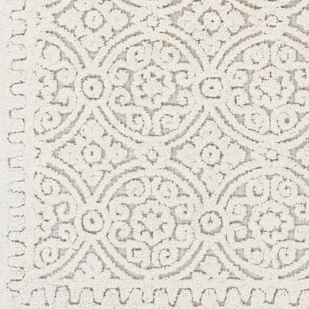 Surya Oakland Oaa-1000 2' X 3' Hand-tufted Wool Rug - Modern Low Pile Design For Chic Home Décor Cream Wool Oaa1008-23