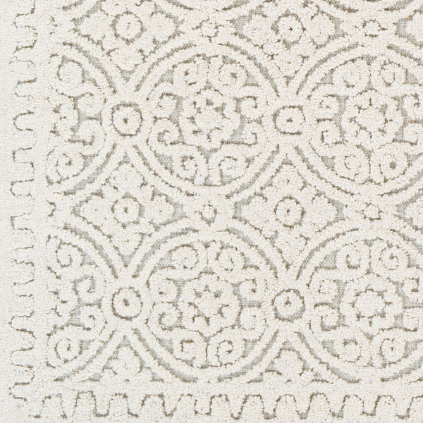 Surya Oakland Oaa-1000 2' X 3' Hand-tufted Wool Rug - Modern Low Pile Design For Chic Home Décor Cream Wool Oaa1008-23
