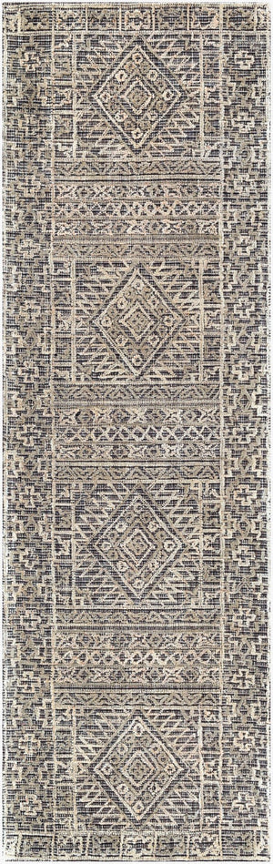 Surya Oakland Oaa-1000 2' X 3' Hand-tufted Wool Rug - Modern Low Pile Design For Chic Home Décor Black Wool Oaa1009-268