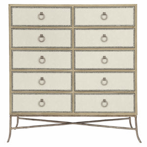 Bernhardt Rustic Patina Drawer Chest in Sand Finish 387119