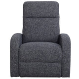 Parker House Parker Living Thriller - Natural Beauty Denim Power Swivel Glider Recliner Natural Beauty Denim 100% Polyester (S) MTHR#812GSP-NBD