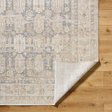 Once Upon a Time OAT-2303 9'10" x 12'6" Machine Woven Rug OAT2303-910126  Tan, Gray, Light Gray, Ivory, Light Brown Surya