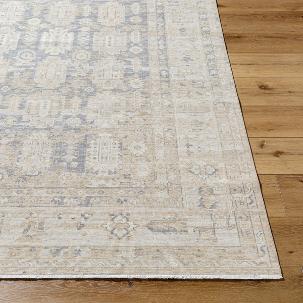 Once Upon a Time OAT-2303 9'10" x 12'6" Machine Woven Rug OAT2303-910126  Tan, Gray, Light Gray, Ivory, Light Brown Surya