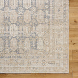 Once Upon a Time OAT-2303 9'10" x 12'6" Machine Woven Rug OAT2303-910126  Tan, Gray, Light Gray, Ivory, Light Brown Surya