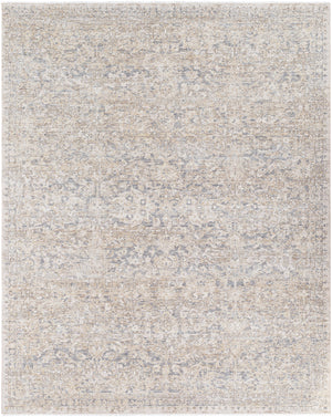 Once Upon a Time OAT-2305 9'10" x 12'6" Machine Woven Rug OAT2305-910126  Gray, Light Brown, Ivory, Light Gray, Tan Surya