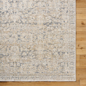 Once Upon a Time OAT-2305 9'10" x 12'6" Machine Woven Rug OAT2305-910126  Gray, Light Brown, Ivory, Light Gray, Tan Surya