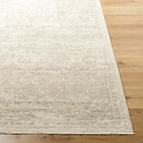 Once Upon a Time OAT-2306 9'10" x 12'6" Machine Woven Rug OAT2306-910126  Light Gray, Gray, Ivory, Tan, Light Brown Surya