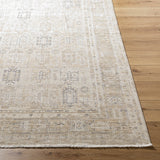 Once Upon a Time OAT-2307 9'10" x 12'6" Machine Woven Rug OAT2307-910126  Ivory, Light Gray, Tan, Medium Gray, Gray Surya