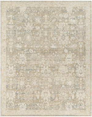 Once Upon a Time OAT-2308 9'10" x 12'6" Machine Woven Rug OAT2308-910126  Light Brown, Light Gray, Ivory, Gray, Tan Surya