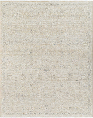 Once Upon a Time OAT-2309 9'10" x 12'6" Machine Woven Rug OAT2309-910126  Ivory, Light Gray, Tan, Light Brown, Gray Surya