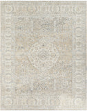 Once Upon a Time OAT-2310 9'10" x 12'6" Machine Woven Rug OAT2310-910126  Ivory, Light Gray, Gray, Tan, Light Brown Surya