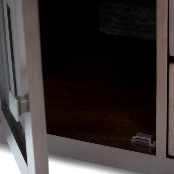 English Elm Cosmopolitan 72" Wide Tv Media Stand - Elegant Mahogany Brown With Ample Storage & Cable Management B136P159523