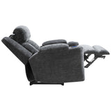 Parker Living Dalton - Lucky Charcoal Power Reclining Sofa Loveseat and Recliner Lucky Charcoal MDAL-321PH-LCH Parker House