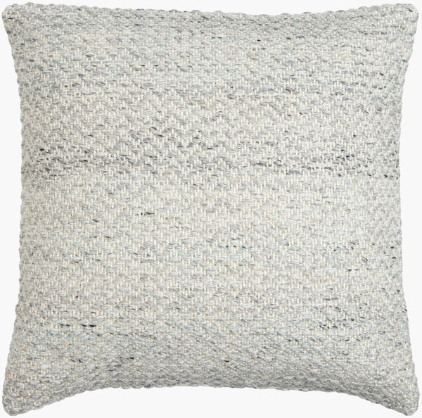Livabliss Objective Recycled Pet Woven Square Pillow Farmhouse Cottage Style for Patio or Sofa OBJ001-1818P