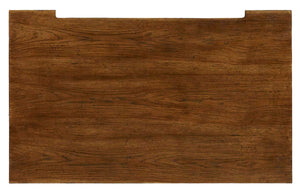 Hooker Furniture Archivist Pecky Pecan Lateral File With Locking Pendaflex Drawers, Antique French Silhouette Finish 5447-10466