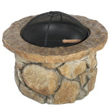 Christopher Knight Home® Noble House Easton  34” Circular  Fire Pit