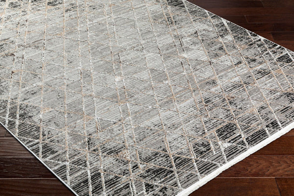 Livabliss Obsession Turkish Woven Polyester Area Rug Neutral Contemporary Design for Large Rooms OBN2301-9212
