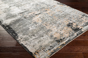 Ocean OCE-2300 8' x 10' Handmade Rug OCE2300-810  Taupe, Light Gray, Brown, Oatmeal, Black Surya