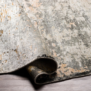 Ocean OCE-2300 8' x 10' Handmade Rug OCE2300-810  Taupe, Light Gray, Brown, Oatmeal, Black Surya