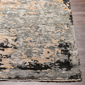 Ocean OCE-2300 8' x 10' Handmade Rug OCE2300-810  Taupe, Light Gray, Brown, Oatmeal, Black Surya